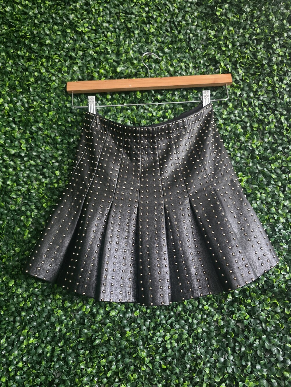 Alice + Olivia Women's Black Zip-Up Skirt Size 0
